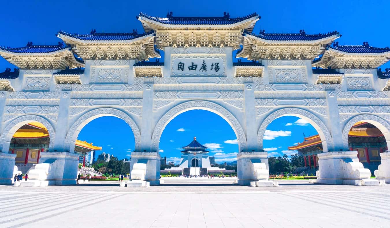 台湾历史悠久的蒋介石纪念馆