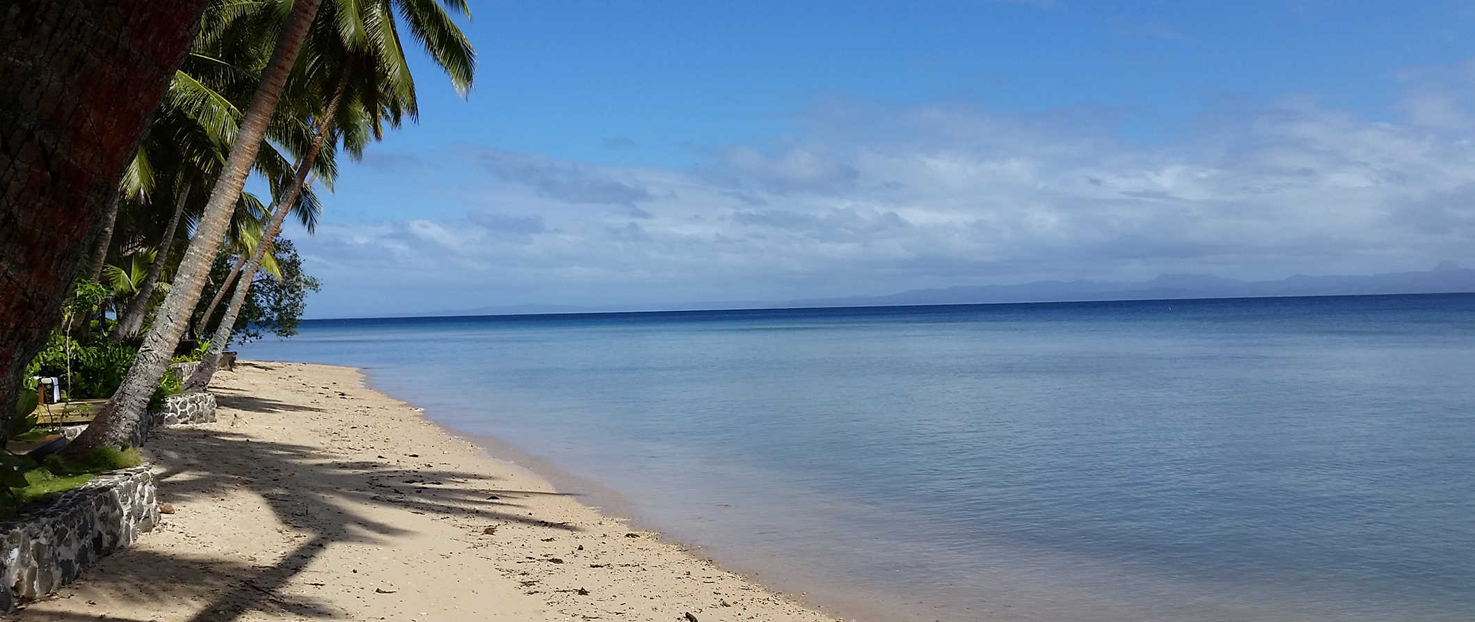 斐济的热带海滩