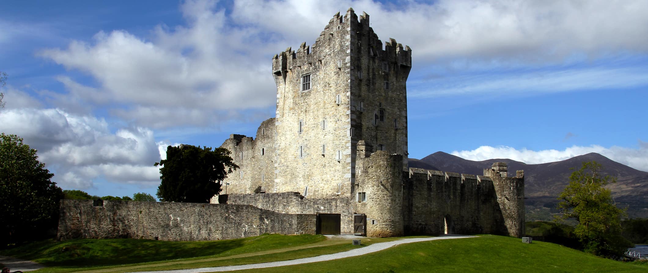爱尔兰康尼马拉乡村的一座城堡