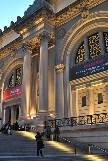 美国纽约大都会博物馆的外观