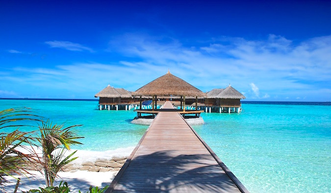 如何在马尔代夫度过一周的时间不到一个度假村