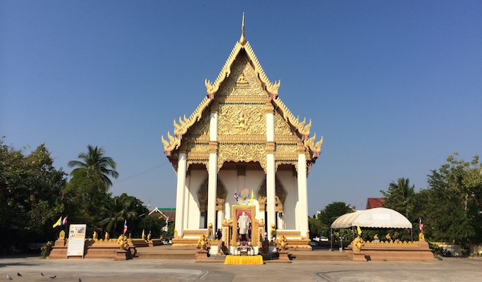 泰国伊桑的一座寺庙