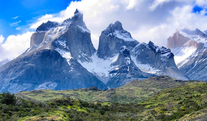 巴塔哥尼亚山脉在智利