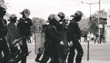 法国里昂防暴警察