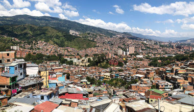 以在视图上哥伦比亚最好的城市之一