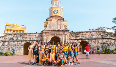 Flyte学生在哥伦比亚的实地旅行